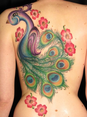 Looking for unique  Tattoos? Peacock Tattoo